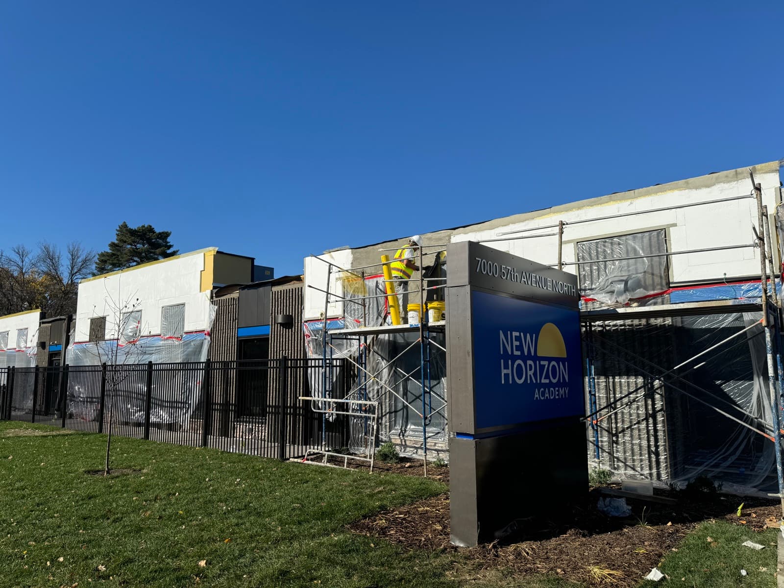 Finished preschool commercial building